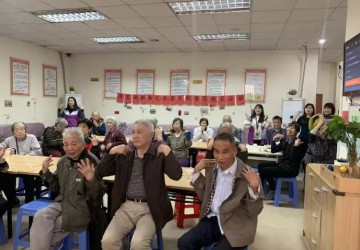 天河區沙河街 — 長者飯堂迎新春答謝宴